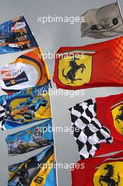 07.09.2008 Francorchamps, Belgium,  Flags - Formula 1 World Championship, Rd 13, Belgian Grand Prix, Sunday