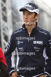 04.09.2008 Francorchamps, Belgium,  Kazuki Nakajima (JPN), Williams F1 Team - Formula 1 World Championship, Rd 13, Belgian Grand Prix, Thursday