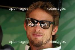 04.09.2008 Francorchamps, Belgium,  Jenson Button (GBR), Honda Racing F1 Team - Formula 1 World Championship, Rd 13, Belgian Grand Prix, Thursday