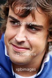 04.09.2008 Francorchamps, Belgium,  Fernando Alonso (ESP), Renault F1 Team - Formula 1 World Championship, Rd 13, Belgian Grand Prix, Thursday