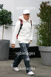 04.09.2008 Francorchamps, Belgium,  Kimi Raikkonen (FIN), Räikkönen, Scuderia Ferrari  - Formula 1 World Championship, Rd 13, Belgian Grand Prix, Thursday