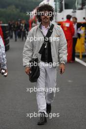 04.09.2008 Francorchamps, Belgium,  A man in the paddock - Formula 1 World Championship, Rd 13, Belgian Grand Prix, Thursday
