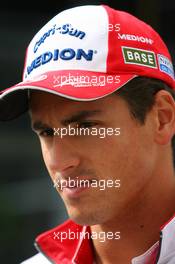 04.09.2008 Francorchamps, Belgium,  Adrian Sutil (GER), Force India F1 Team - Formula 1 World Championship, Rd 13, Belgian Grand Prix, Thursday