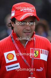 04.09.2008 Francorchamps, Belgium,  Felipe Massa (BRA), Scuderia Ferrari - Formula 1 World Championship, Rd 13, Belgian Grand Prix, Thursday
