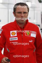 04.09.2008 Francorchamps, Belgium,  Stefano Domenicali (ITA), Scuderia Ferrari, Sporting Director - Formula 1 World Championship, Rd 13, Belgian Grand Prix, Thursday