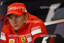 04.09.2008 Francorchamps, Belgium,  Kimi Raikkonen (FIN), Räikkönen, Scuderia Ferrari - Formula 1 World Championship, Rd 13, Belgian Grand Prix, Thursday