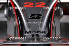 04.09.2008 Francorchamps, Belgium,  McLaren Mercedes bodywork detail - Formula 1 World Championship, Rd 13, Belgian Grand Prix, Thursday