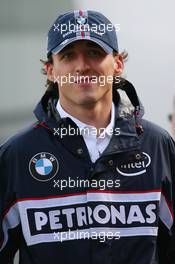 04.09.2008 Francorchamps, Belgium,  Robert Kubica (POL),  BMW Sauber F1 Team - Formula 1 World Championship, Rd 13, Belgian Grand Prix, Thursday