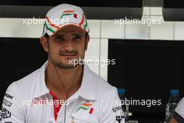 04.04.2008 Sakhir, Bahrain,  Vitantonio Liuzzi (ITA), Test Driver, Force India F1 Team - Formula 1 World Championship, Rd 3, Bahrain Grand Prix, Friday Practice