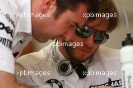 04.04.2008 Sakhir, Bahrain,  Nick Heidfeld (GER), BMW Sauber F1 Team - Formula 1 World Championship, Rd 3, Bahrain Grand Prix, Friday