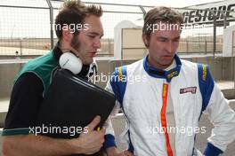 04.04.2008 Sakhir, Bahrain,  Heinz-Harald Frentzen (GER), Former F1 Driver, Speedcar Series - Formula 1 World Championship, Rd 3, Bahrain Grand Prix, Friday