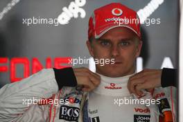 04.04.2008 Sakhir, Bahrain,  Heikki Kovalainen (FIN), McLaren Mercedes - Formula 1 World Championship, Rd 3, Bahrain Grand Prix, Friday Practice