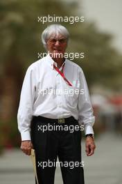 04.04.2008 Sakhir, Bahrain,  Bernie Ecclestone (GBR) - Formula 1 World Championship, Rd 3, Bahrain Grand Prix, Friday
