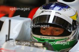 04.04.2008 Sakhir, Bahrain,  Giancarlo Fisichella (ITA), Force India F1 Team - Formula 1 World Championship, Rd 3, Bahrain Grand Prix, Friday Practice