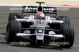 04.04.2008 Sakhir, Bahrain,  Kazuki Nakajima (JPN), Williams F1 Team, FW30 - Formula 1 World Championship, Rd 3, Bahrain Grand Prix, Friday Practice