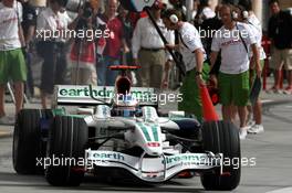 04.04.2008 Sakhir, Bahrain,  Jenson Button (GBR), Honda Racing F1 Team - Formula 1 World Championship, Rd 3, Bahrain Grand Prix, Friday Practice