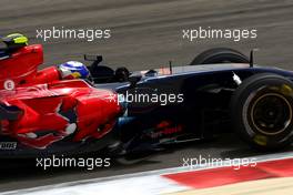 04.04.2008 Sakhir, Bahrain,  Sebastian Vettel (GER), Scuderia Toro Rosso, STR02 - Formula 1 World Championship, Rd 3, Bahrain Grand Prix, Friday Practice