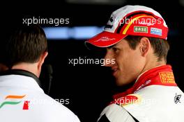 04.04.2008 Sakhir, Bahrain,  Adrian Sutil (GER), Force India F1 Team - Formula 1 World Championship, Rd 3, Bahrain Grand Prix, Friday Practice