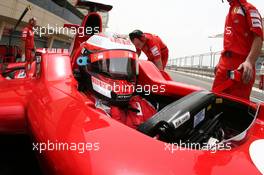 04.04.2008 Sakhir, Bahrain,  Kimi Raikkonen (FIN), Räikkönen, Scuderia Ferrari - Formula 1 World Championship, Rd 3, Bahrain Grand Prix, Friday Practice