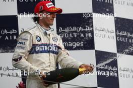 06.04.2008 Sakhir, Bahrain,  Robert Kubica (POL),  BMW Sauber F1 Team - Formula 1 World Championship, Rd 3, Bahrain Grand Prix, Sunday Podium
