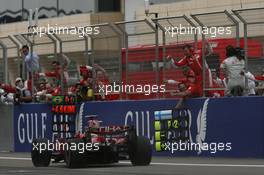06.04.2008 Sakhir, Bahrain,  Felipe Massa (BRA), Scuderia Ferrari, F2008 - Formula 1 World Championship, Rd 3, Bahrain Grand Prix, Sunday Podium