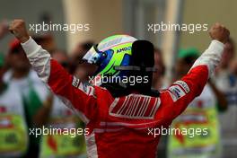 06.04.2008 Sakhir, Bahrain,  Winner, 1st, Felipe Massa (BRA), Scuderia Ferrari, F2008 - Formula 1 World Championship, Rd 3, Bahrain Grand Prix, Sunday Podium