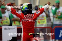 06.04.2008 Sakhir, Bahrain,  Winner, 1st, Felipe Massa (BRA), Scuderia Ferrari - Formula 1 World Championship, Rd 3, Bahrain Grand Prix, Sunday Podium