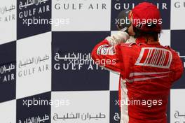 06.04.2008 Sakhir, Bahrain,  Winner, 1st, Felipe Massa (BRA), Scuderia Ferrari, F2008 - Formula 1 World Championship, Rd 3, Bahrain Grand Prix, Sunday Podium