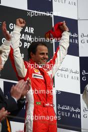 06.04.2008 Sakhir, Bahrain,  Felipe Massa (BRA), Scuderia Ferrari - Formula 1 World Championship, Rd 3, Bahrain Grand Prix, Sunday Podium