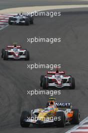 06.04.2008 Sakhir, Bahrain,  Nelson Piquet Jr (BRA), Renault F1 Team, R28 - Formula 1 World Championship, Rd 3, Bahrain Grand Prix, Sunday Race
