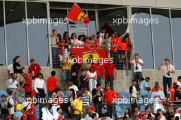 06.04.2008 Sakhir, Bahrain,  Ferrari fans - Formula 1 World Championship, Rd 3, Bahrain Grand Prix, Sunday Race