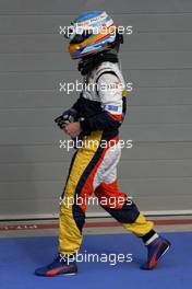 05.04.2008 Sakhir, Bahrain,  Fernando Alonso (ESP), Renault F1 Team - Formula 1 World Championship, Rd 3, Bahrain Grand Prix, Saturday Qualifying