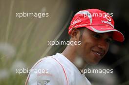 05.04.2008 Sakhir, Bahrain,  Lewis Hamilton (GBR), McLaren Mercedes - Formula 1 World Championship, Rd 3, Bahrain Grand Prix, Saturday