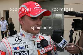 05.04.2008 Sakhir, Bahrain,  Heikki Kovalainen (FIN), McLaren Mercedes - Formula 1 World Championship, Rd 3, Bahrain Grand Prix, Saturday