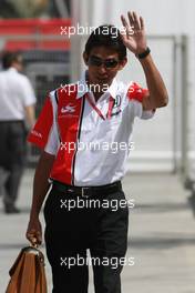 05.04.2008 Sakhir, Bahrain,  Aguri Suzuki (JPN), Super Aguri F1 - Formula 1 World Championship, Rd 3, Bahrain Grand Prix, Saturday