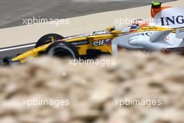 05.04.2008 Sakhir, Bahrain,  Nelson Piquet Jr (BRA), Renault F1 Team - Formula 1 World Championship, Rd 3, Bahrain Grand Prix, Saturday Practice