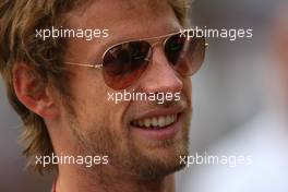 05.04.2008 Sakhir, Bahrain,  Jenson Button (GBR), Honda Racing F1 Team - Formula 1 World Championship, Rd 3, Bahrain Grand Prix, Saturday