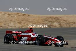 05.04.2008 Sakhir, Bahrain,  Takuma Sato (JPN), Super Aguri F1, SA08 - Formula 1 World Championship, Rd 3, Bahrain Grand Prix, Saturday Qualifying