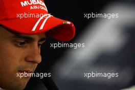 05.04.2008 Sakhir, Bahrain,  Felipe Massa (BRA), Scuderia Ferrari - Formula 1 World Championship, Rd 3, Bahrain Grand Prix, Saturday Press Conference