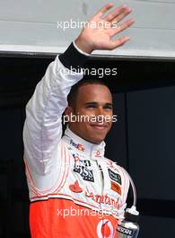 05.04.2008 Sakhir, Bahrain,  Lewis Hamilton (GBR), McLaren Mercedes - Formula 1 World Championship, Rd 3, Bahrain Grand Prix, Saturday Qualifying