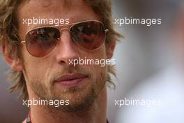 06.04.2008 Sakhir, Bahrain,  Jenson Button (GBR), Honda Racing F1 Team - Formula 1 World Championship, Rd 3, Bahrain Grand Prix, Sunday