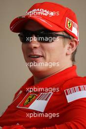 03.04.2008 Sakhir, Bahrain,  Kimi Raikkonen (FIN), Räikkönen, Scuderia Ferrari - Formula 1 World Championship, Rd 3, Bahrain Grand Prix, Thursday