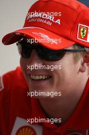 03.04.2008 Sakhir, Bahrain,  Kimi Raikkonen (FIN), Räikkönen, Scuderia Ferrari - Formula 1 World Championship, Rd 3, Bahrain Grand Prix, Thursday