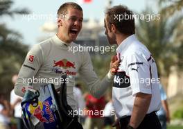 03.04.2008 Sakhir, Bahrain,  Sebastian Vettel (GER), Scuderia Toro Rosso - Formula 1 World Championship, Rd 3, Bahrain Grand Prix, Thursday