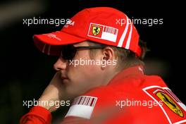 03.04.2008 Sakhir, Bahrain,  Kimi Raikkonen (FIN), Räikkönen, Scuderia Ferrari - Formula 1 World Championship, Rd 3, Bahrain Grand Prix, Thursday