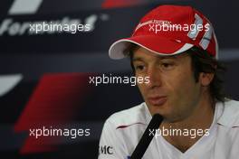 03.04.2008 Sakhir, Bahrain,  Jarno Trulli (ITA), Toyota Racing - Formula 1 World Championship, Rd 3, Bahrain Grand Prix, Thursday Press Conference