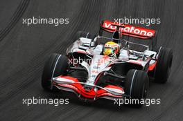 31.10.2008 Sao Paulo, Brazil,  Lewis Hamilton (GBR), McLaren Mercedes, MP4-23 - Formula 1 World Championship, Rd 18, Brazilian Grand Prix, Friday Practice