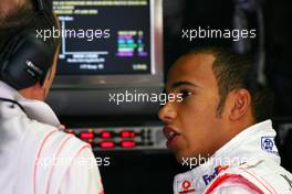 31.10.2008 Sao Paulo, Brazil,  Lewis Hamilton (GBR), McLaren Mercedes  - Formula 1 World Championship, Rd 18, Brazilian Grand Prix, Friday Practice