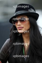 31.10.2008 Sao Paulo, Brazil,  Nicole Scherzinger (USA), Singer in the Pussycat Dolls, girlfriend of Lewis Hamilton (GBR), McLaren Mercedes  - Formula 1 World Championship, Rd 18, Brazilian Grand Prix, Friday