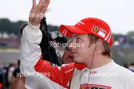 02.11.2008 Sao Paulo, Brazil,  Kimi Raikkonen (FIN), Räikkönen, Scuderia Ferrari - Formula 1 World Championship, Rd 18, Brazilian Grand Prix, Sunday Pre-Race Grid